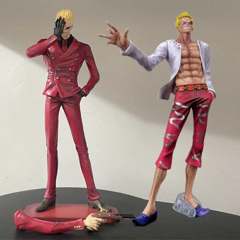 

Аниме Фигурка Doflamingo, статуя пистолета, цельная фигурка, 30 см, Donquixote Doflamingo, фигурки, модель из ПВХ, подарки на день рождения, игрушки