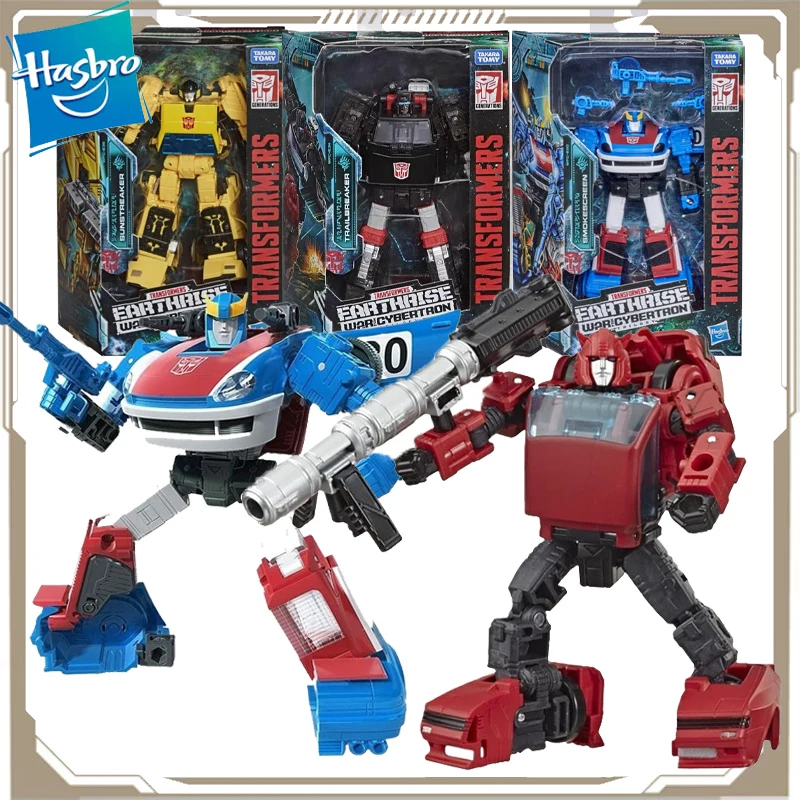 

Hasbro Original Transformers Anime Figure Earthrise War for Cybertron Optimus Prime Action Figure Toys for Boys Girls Kids Gift