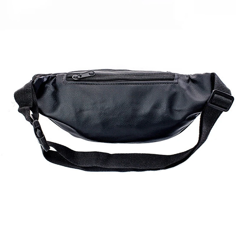 Herren-Hüfttasche aus PU-Leder, Gürteltasche, Herren-Bauchtasche aus Kunstleder, modische, luxuriöse kleine Umhängetasche für Herren. – Detail 11