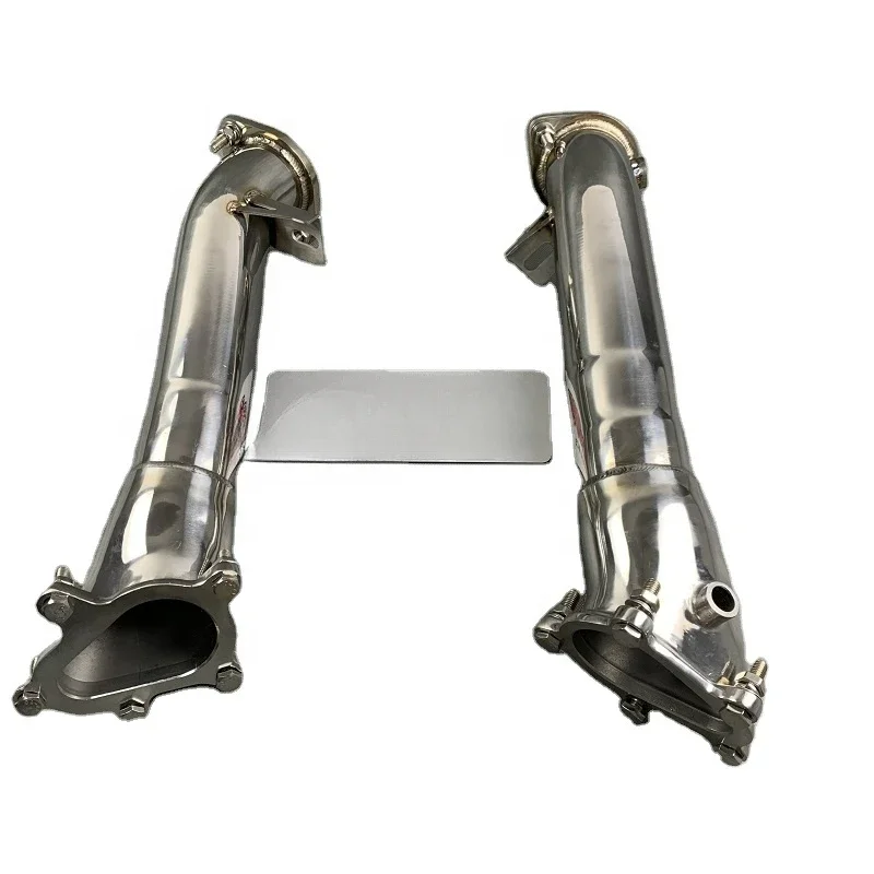 Stainless Steel Exhaust Downpipe For Nissan GTR R35  Downpipe