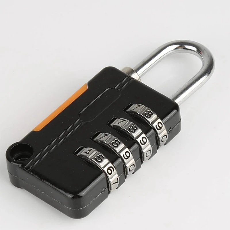2PCS 4 Digit Number Combination Pad Lock Padlock Outdoor Waterproof Lock Suitcase Luggage Security Coded Lock Durable