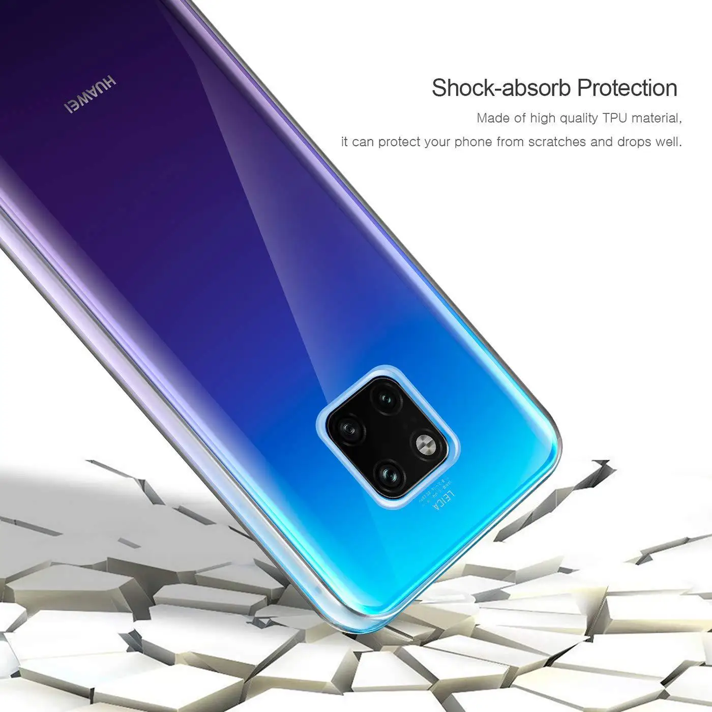 حافظة حماية كاملة للجسم 360 لهاتف هواوي ميت 20 10 برو P30 P20 P40 Lite Pro P Smart 2019 2020 2021 غطاء مزدوج مقاوم للصدمات