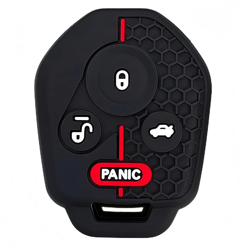 4 Buttons Silicone Car Remote Key Cover Shell Fob Skin Jacket Fit for Subaru Legacy Tribeca Impreza Forester Xv Protect
