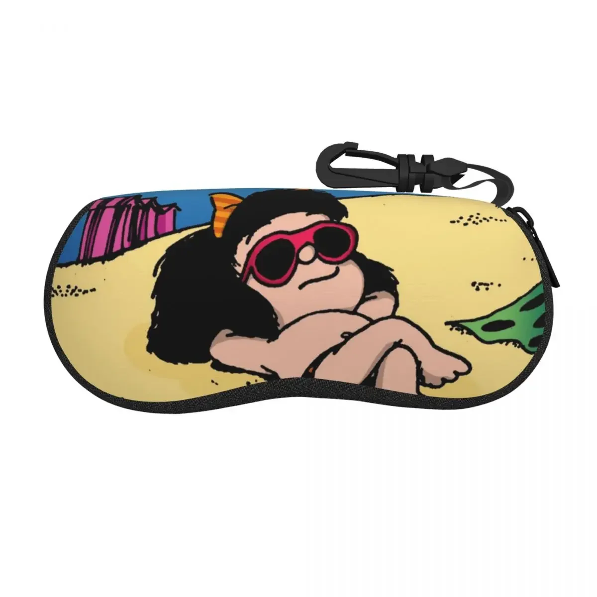 Mafalda Glasses Case Fashion Accessories Amine Cartoon Glasses Storage Box Charming Eyewear Container