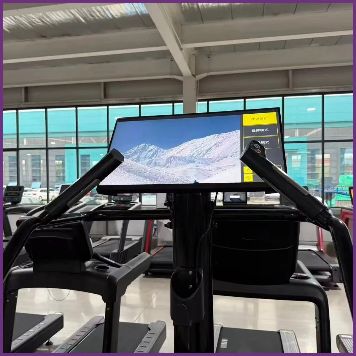 BM Commercial Grade Stair Climber - Smooth Step Motion, Durable for Fitness Centers