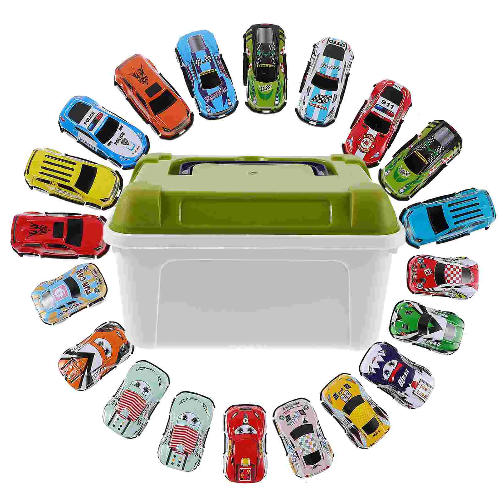 Pull-back Cars Small Size Toy Toys for Kids Mini Playthings Cart Compact Pulling Aluminum Alloy Children