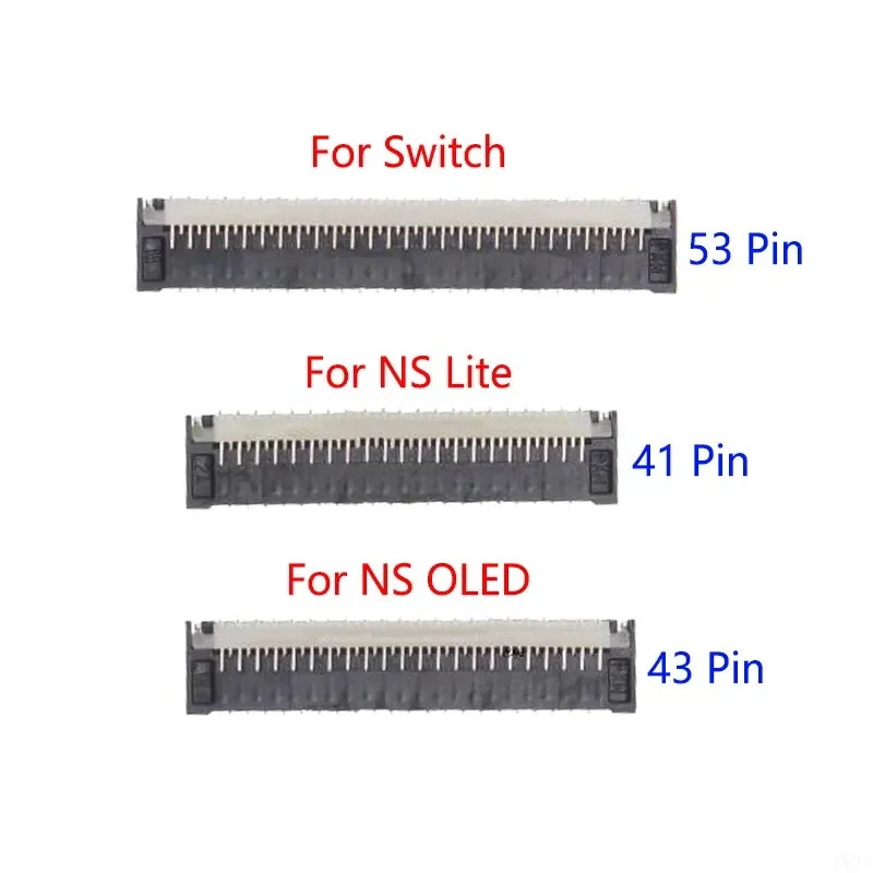 1-10PCS FPC Connector For Nintendo Switch NS Lite OLED Host Screen Socket FPC Connector LCD Display Screen Touch Interface Port