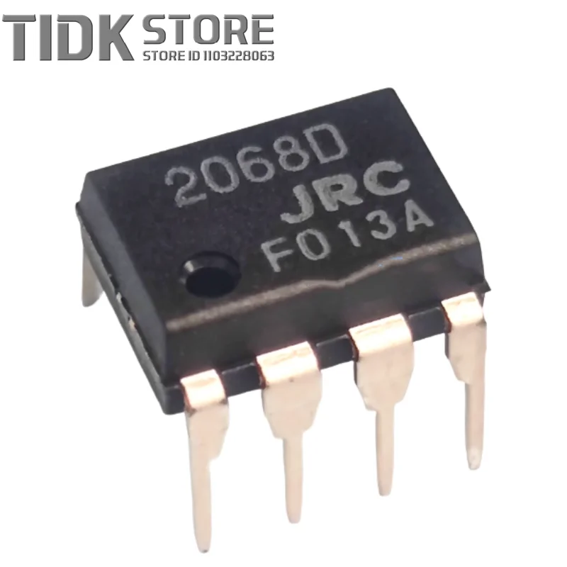 10PCS JRC2068D JRC2068 2068D NJM2068D DIP8 Chipset