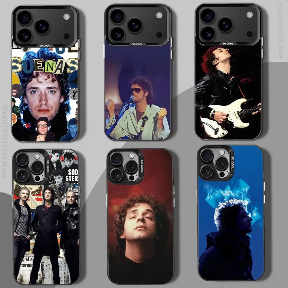 حافظة هاتف G-Gustavo Soda CeratiS لهاتف iPhone 12,16,11,14,13,17,15,E,Max,Plus,Air,Pro, Mini سوداء مقاومة للصدمات IMD صلبة