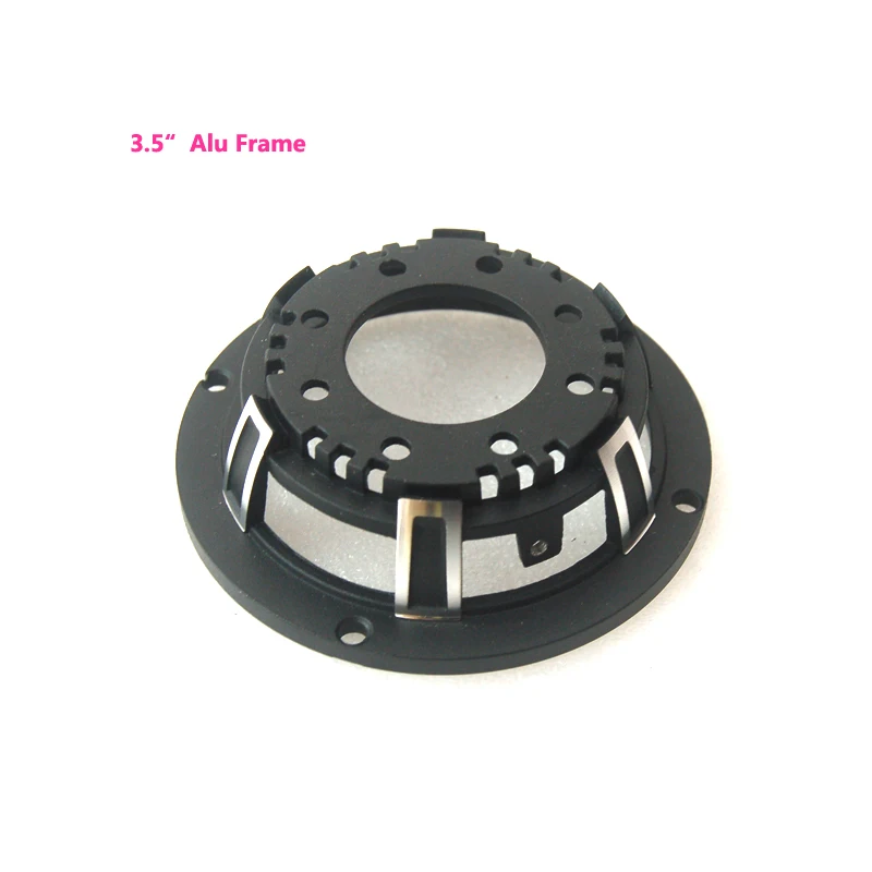 2 قطعة/الوحدة 3.5 بوصة HiFi الألومنيوم المتكلم سلة الإطار المنزل مكبرات الصوت سلة DIY إصلاح جزء الملحقات