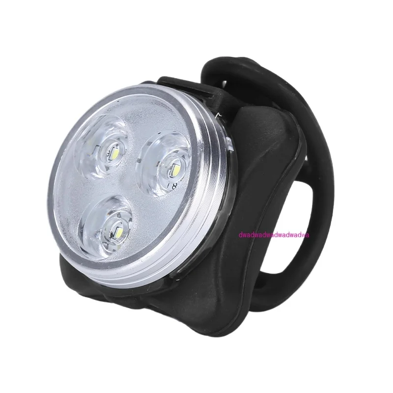 ضوء الدراجة، مصباح أمامي لشحن USB للدراجة الجبلية + مجموعة الضوء الخلفي التحذيرية، ملحقات ركوب الضوء الخلفي