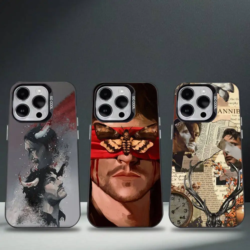 

Hannibal Will Graham Phone Case For iPhone 16,15,14,13,12,11,8,7,Pro,Max,Plus,Mini,XS,SE Anti Fall Black Matte Hard