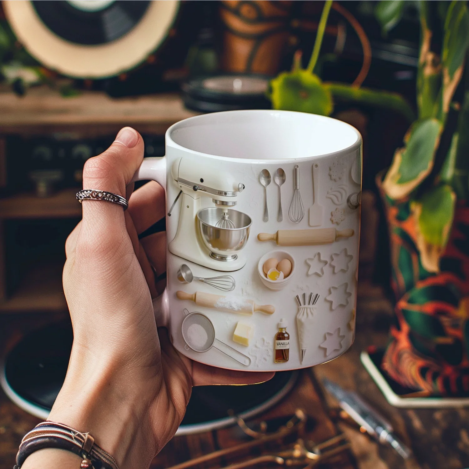Dessert Master Themed Ceramic Mugs, Desserts, Bakery Creative Coffee Mugs, Gift Water Mugs