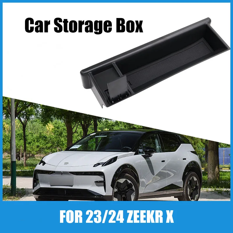 

Suitable for 23/24 ZEEKR X screen rear storage box storage box car modification supplies