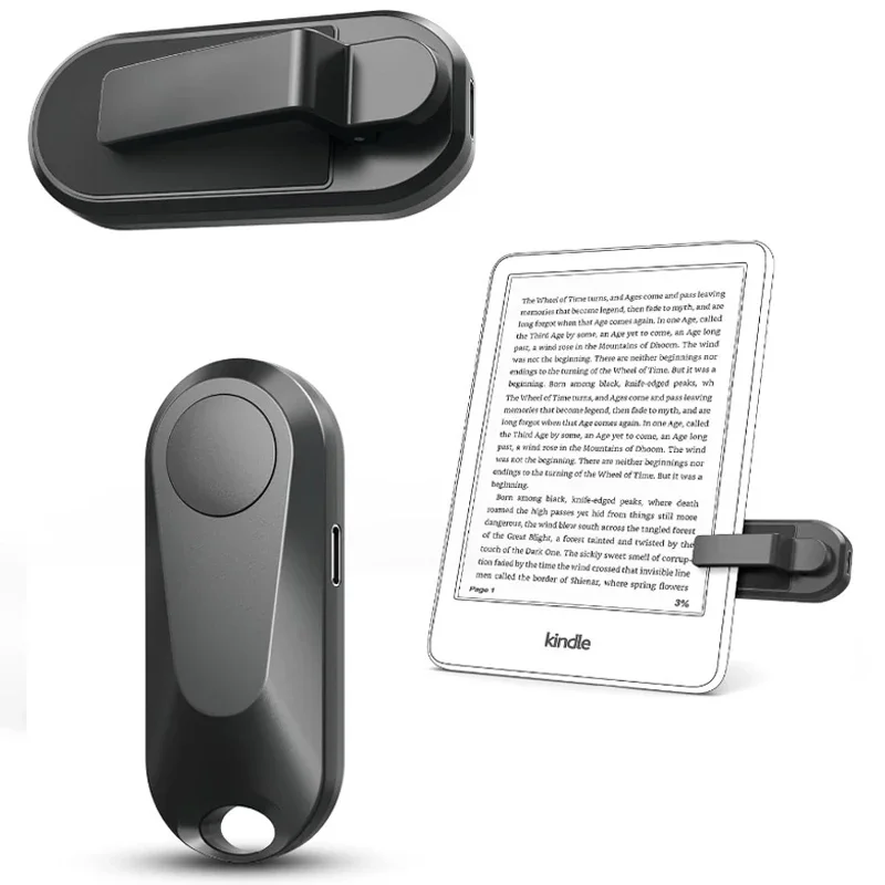 Remote Control Page Turner for Kindle Paperwhite Oasis Kobo eReaders Camera Video Recording Page Turner Clicker Reading Novels