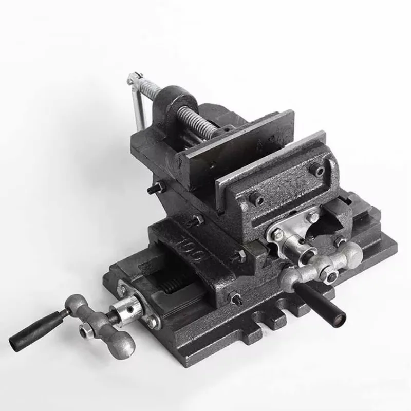 

Cross Flat Nose Pliers Precision Mobile Bench Vise Bench Drill Milling Machine With Cross Vise