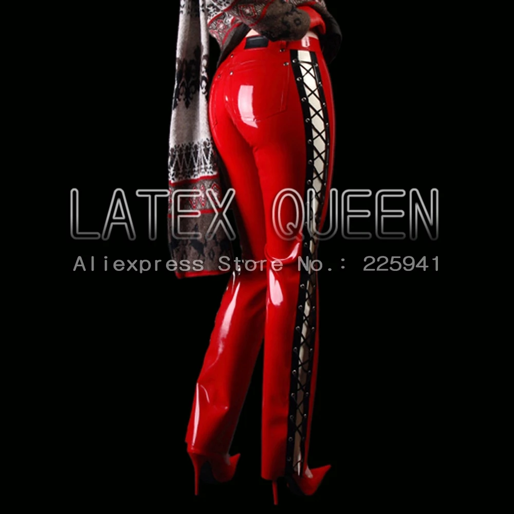 고무 라텍스 긴 바지