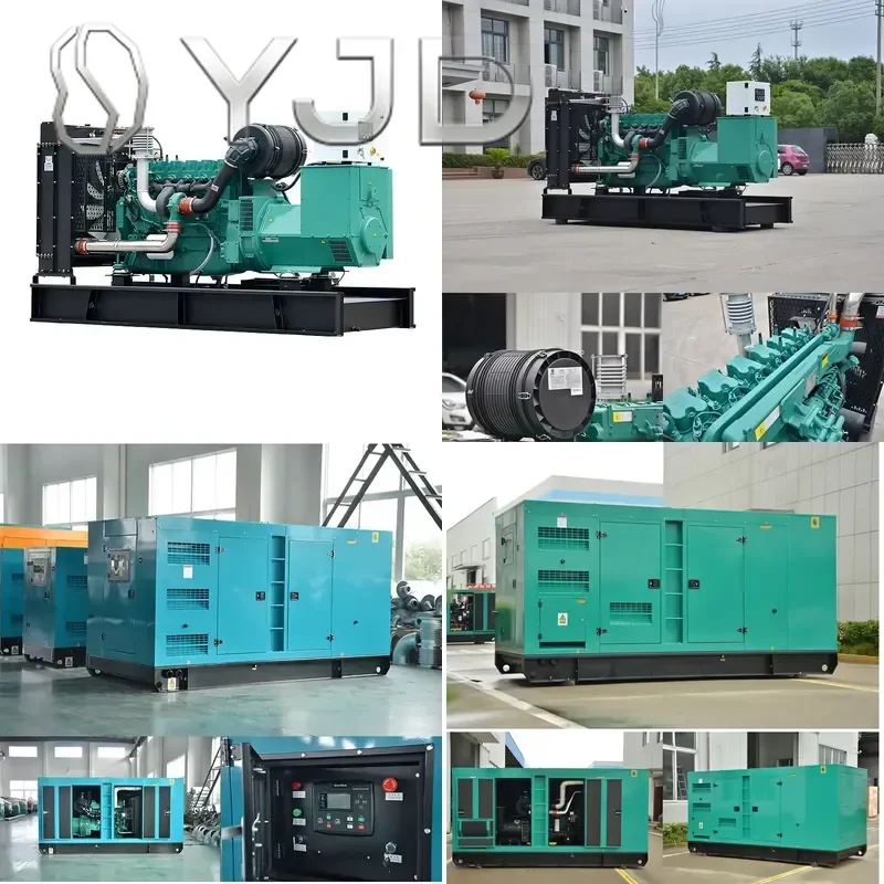 YJD Open Frame Weichai Diesel Generator Customization 240kw/300kva Silent Type Auto Start ATS Optional Power Bank