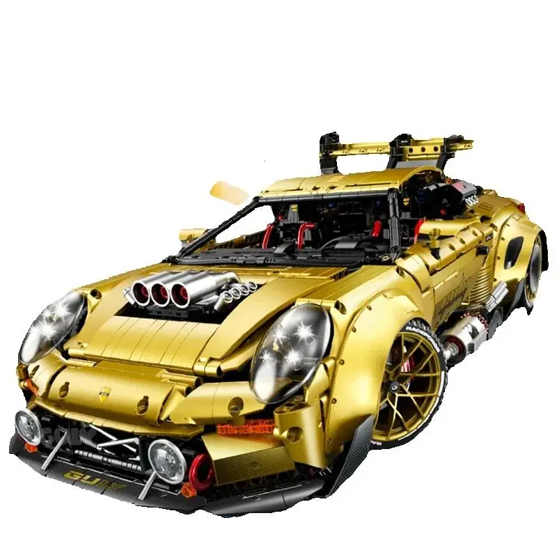 Technology GULY10640 Supercar Model Bricks High Difficulty Race Sports Car Building Blocks Toys for Boys Adult Birthday Gift