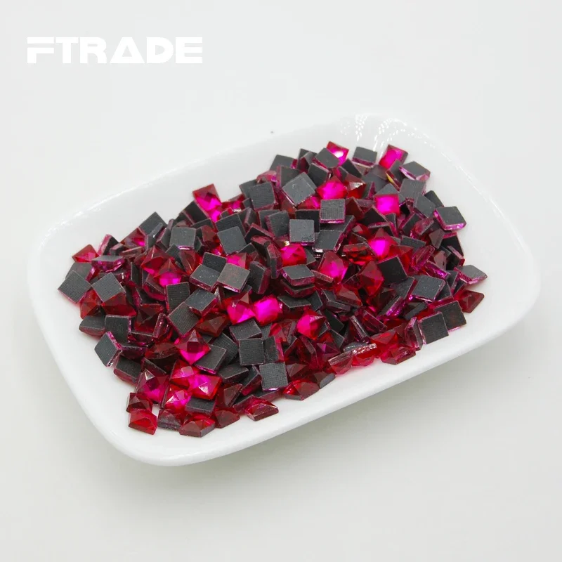 6X6Mm 100Pcs Rose C…