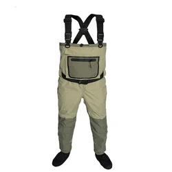 2022 fly fishing tackle waders neoprene foot for men raft hunting Quick-dry Waterproof and breathable Children to adults