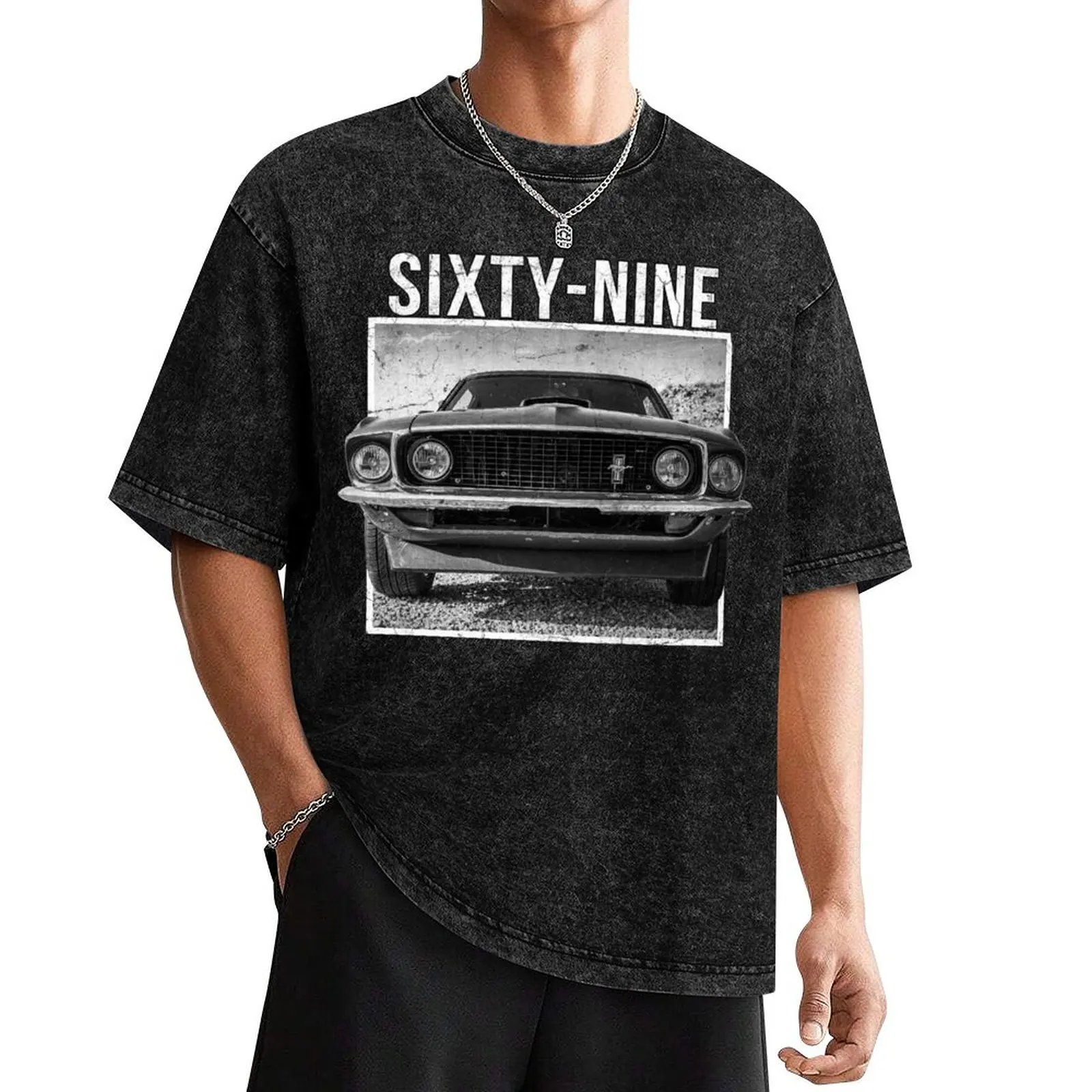 

69 Mustang T-Shirt shirts graphic Man t-shirt valentines boutique clothes Men's clothing