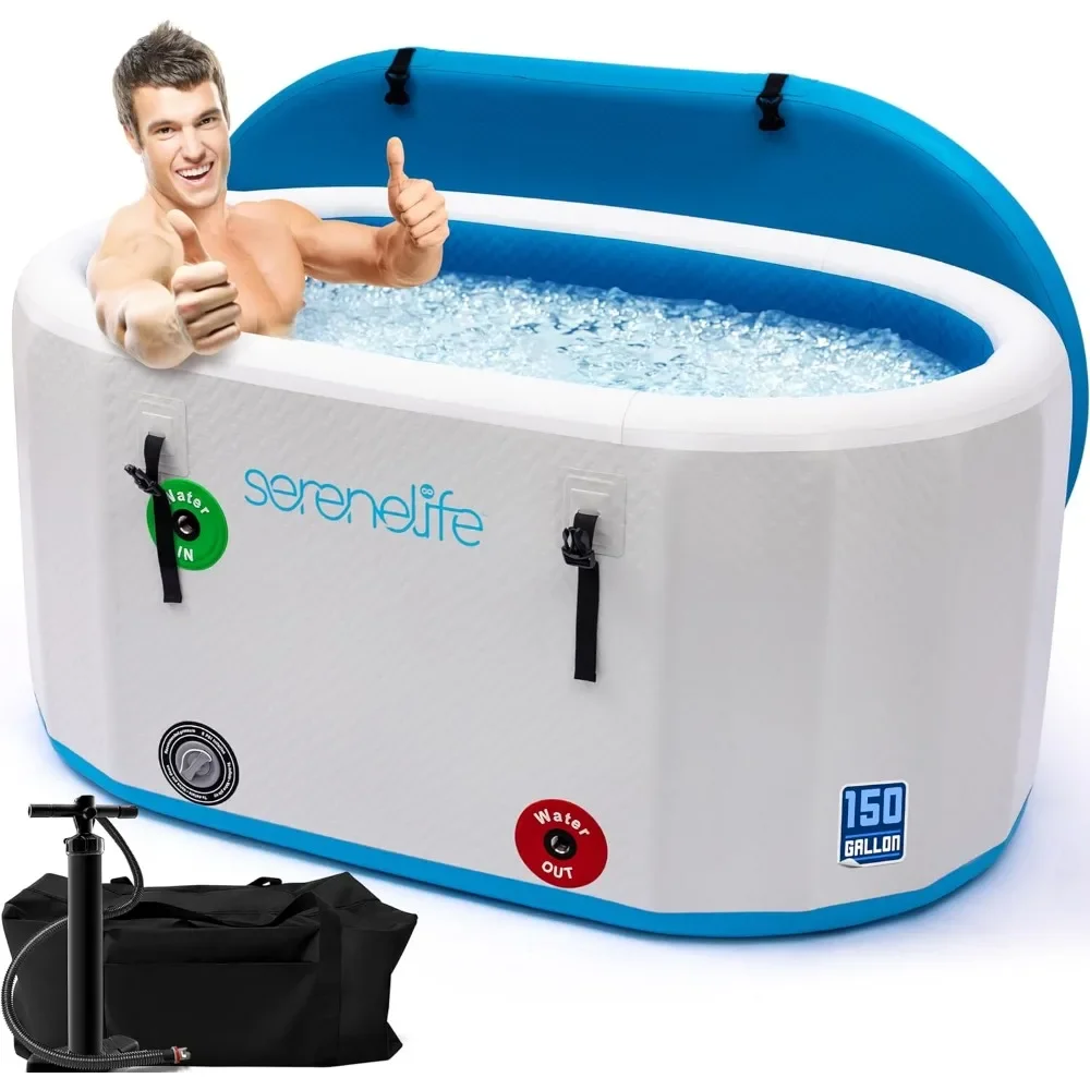 Cold Plunge Therapy Recovery Pod for Athletes Above Ground Swimming Pool for the Whole Family 53.15