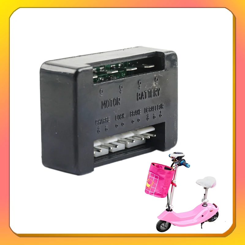 Electric Bicycle Motor Controller Kit Parameter Programmable Replacement Accessories 24V1000W Electric Scooter Controller