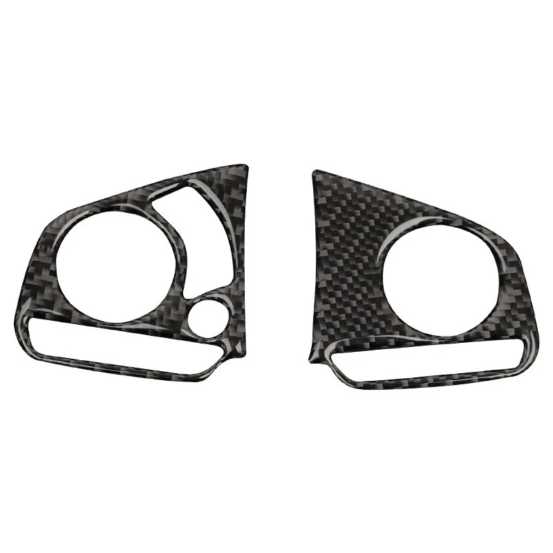 

Car Steering Wheel Cover Trims Accessories Carbon Fiber Interior Mouldings for Honda Civic 10th 2016 2017 2018 2019 2020 2021