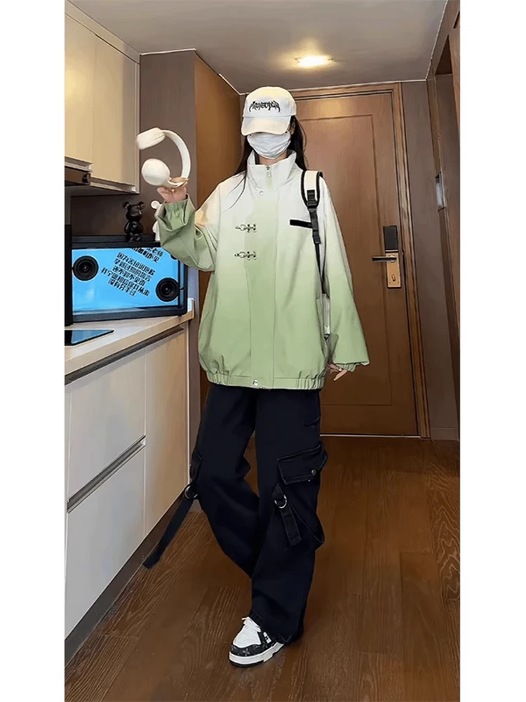 

adient Light een Спецодежда Jaet Мужская весна осень American High Street Deconstructed Pilot Jaet Модный бейсбольный orm