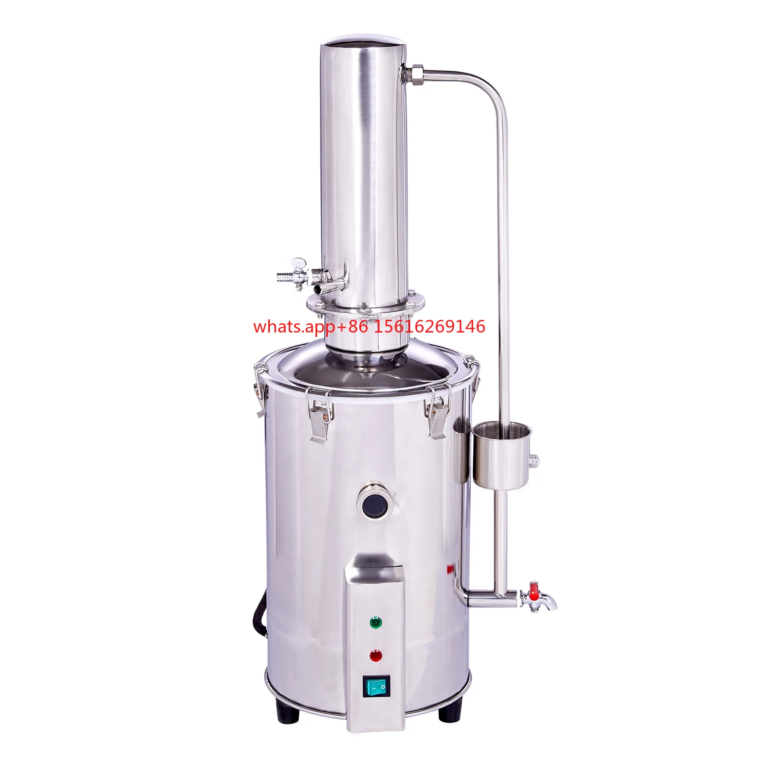 WESTTUNE YNSD 3L 5L 10L 20L Stainless Steel Water Distiller Distilled Water Machine (Automatic Cut off Water Supply)