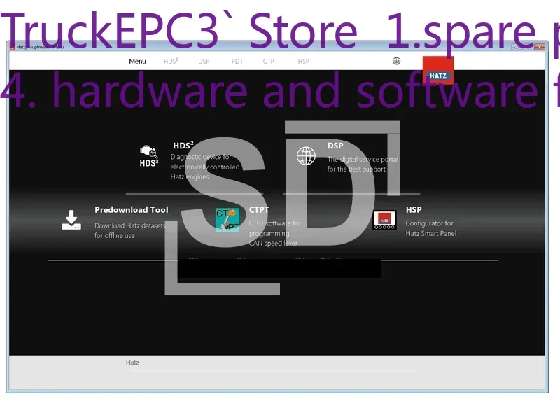 

TruckEPC3 Hatz HDS2 [2024] Диагностическое программное обеспечение