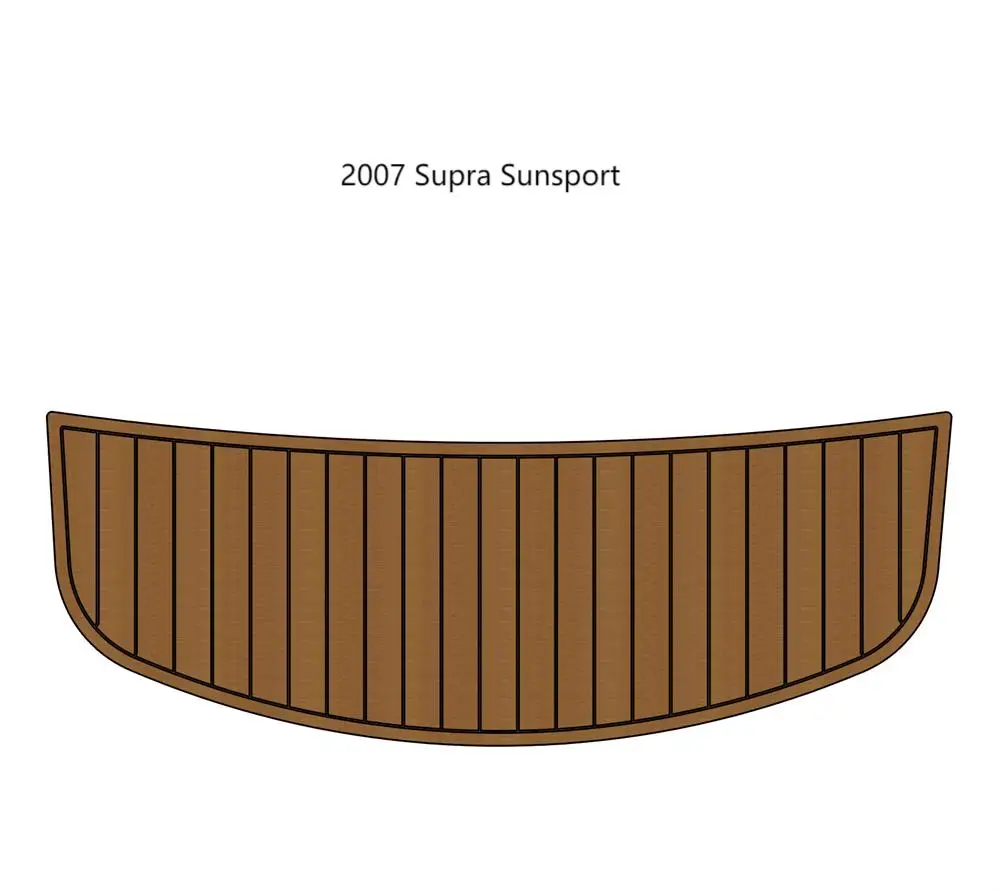 2007 Supra Sunsport Swim Platform Pad Boat EVA Foam Faux Teak Deck Floor Mat SeaDek MarineMat Gatorstep Style Self Adhesive ZY