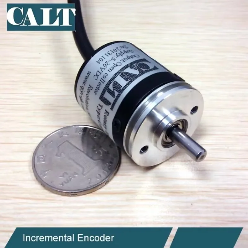 

High Quality 25mm Outersize Solid Shaft Encoder GHS25-04G200BML5 4mm 200ppr Line Drive 5V