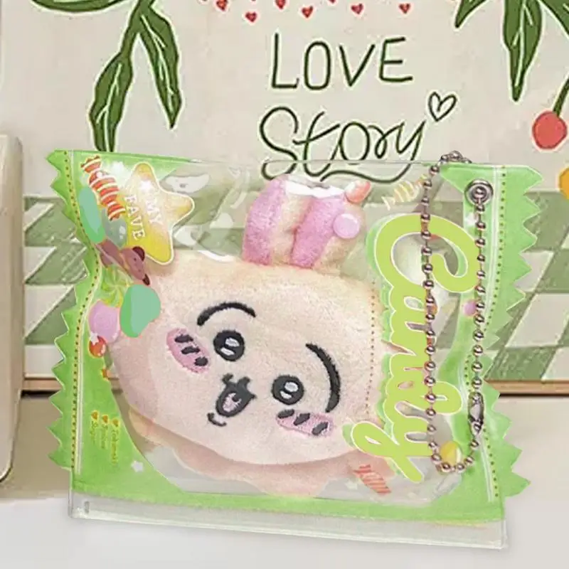 Bolsa de almacenamiento de insignias de Anime japonés, estuche de exhibición de insignias, bolso colgante, accesorio de llavero de moda