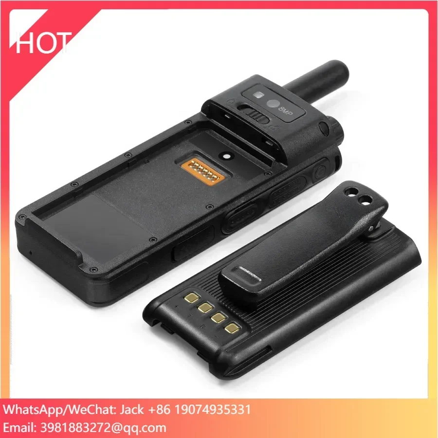 Heavy Duty 2-Way Radios 3680mAh Rechargeable Battery DMR Analog Digital Radio 2-in-1 Woki Toki Android Rugged PDA PTT Handheld