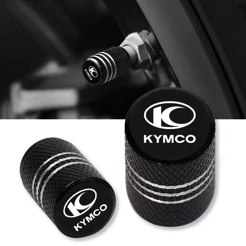 

For KYMCO AK550 XCITING 250 300 350 400 400S 500 DownTown 125 300i Motorcycle Accessories Wheel Tire Valve caps Airtight Covers