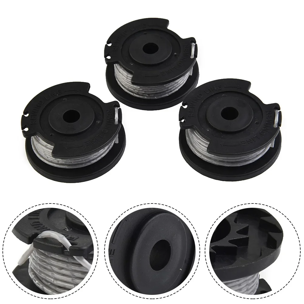 3 Pack Spool & Line For Bosch Spool Coil Easygrasscut 18V For Easygrasscut 23 F016800569  Garden Tool Accessories Grass Head