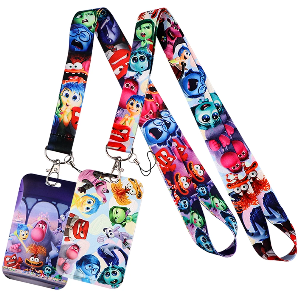 Funny Anime Neck Straps Lanyard Car Keychain ID Card Pass Gym Mobile Phone Key Ring Badge Holder Jewelry