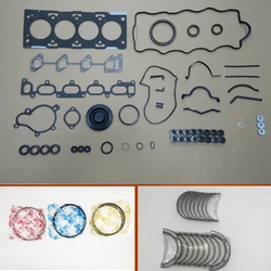 D4EA Engine Full gasket set kit crankshaft connecting rod bearing piston ring for Hyundai SANTA Fe Tucson 2.0L 1991cc 2001-2010