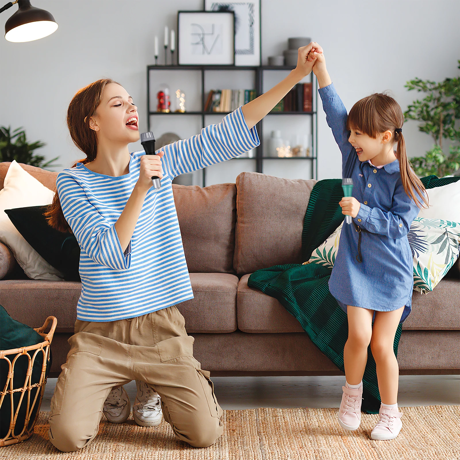 

12 Pcs Children's Microphone Kids Toys for Toddlers Microphones Fake Party Clothing