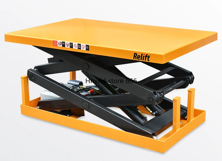 1 ton 2 ton fixed scissor lift electric lift platform