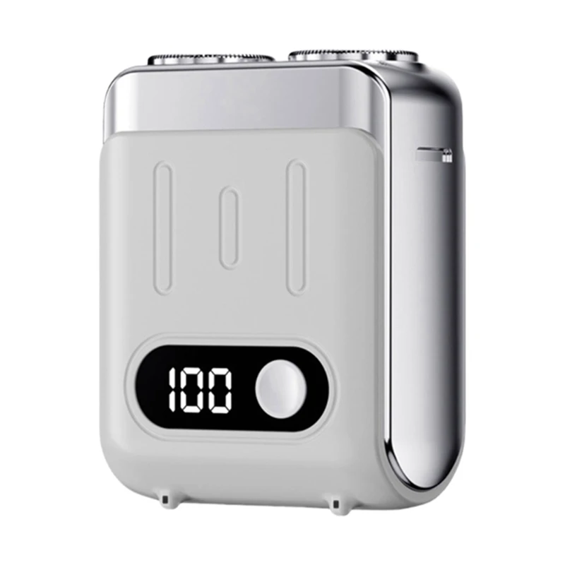 Portable Electric Shaver Travel Trimmer With Digital Display Electric Beard Shaver Shaving Tool Travel Shaver
