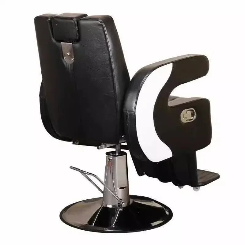 Foldable Hair Barber Chair Haircuts Care Shaving Barber Chair Comfortable Atmospheric Silla De Barbero Salon Equipment Furniture