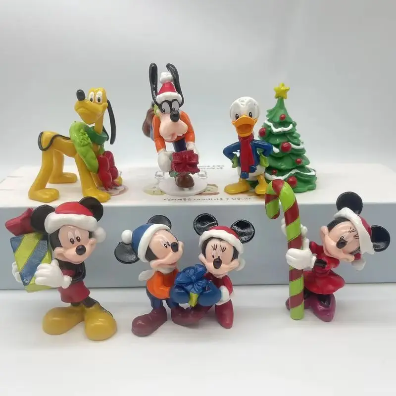 Cute Amusement Park Blind Box Small Mouse Duck Action Figure Male And Female Desktop Ornament Creative Decoration Toys Surprise