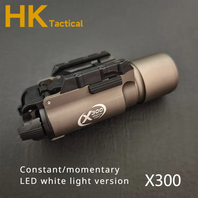 SOTAC Metalen X300V IR Scout Light Tactische X300 X300U LED Zaklamp Fit 20mm Picatinny Rail Airsoft Jachtgeweer Wapens Lichten