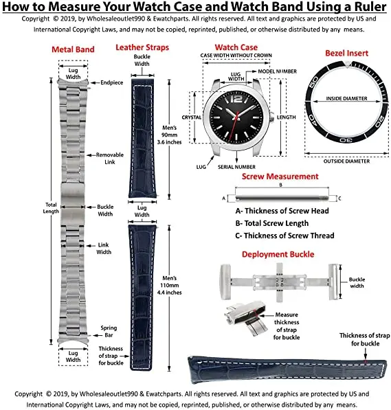 16MM Solid Stainless Steel Watch Band Link Compatible With Oyster Band 20MM Band By Use Universally Fit For 40MM Rolex 16570