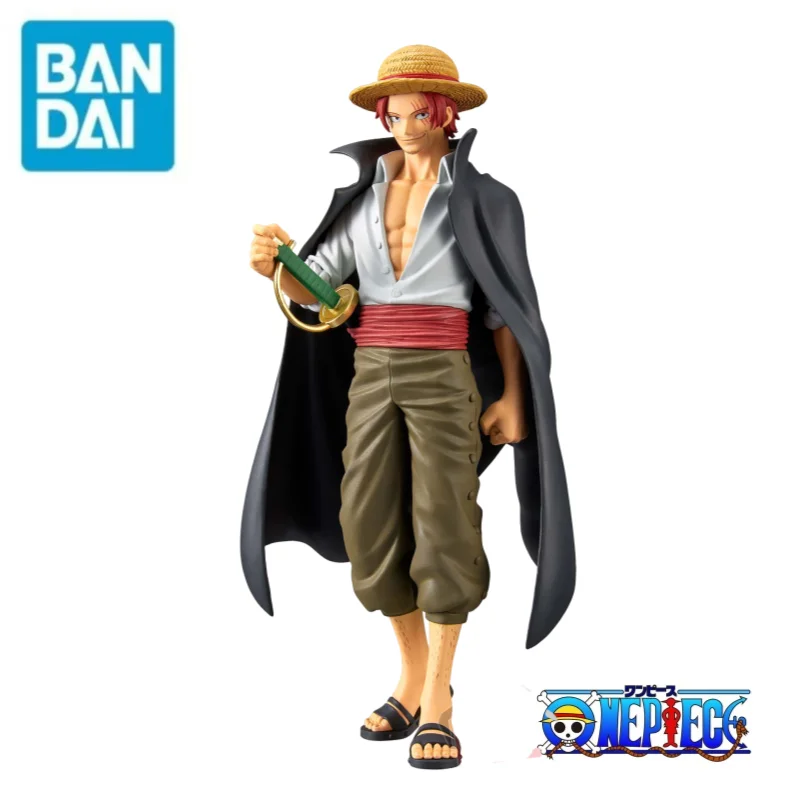 

In Stock Bandai Original One Piece Banpresto Shanks Anime Merchandise Action Figure Model Figurine 100% Genuine Original Box