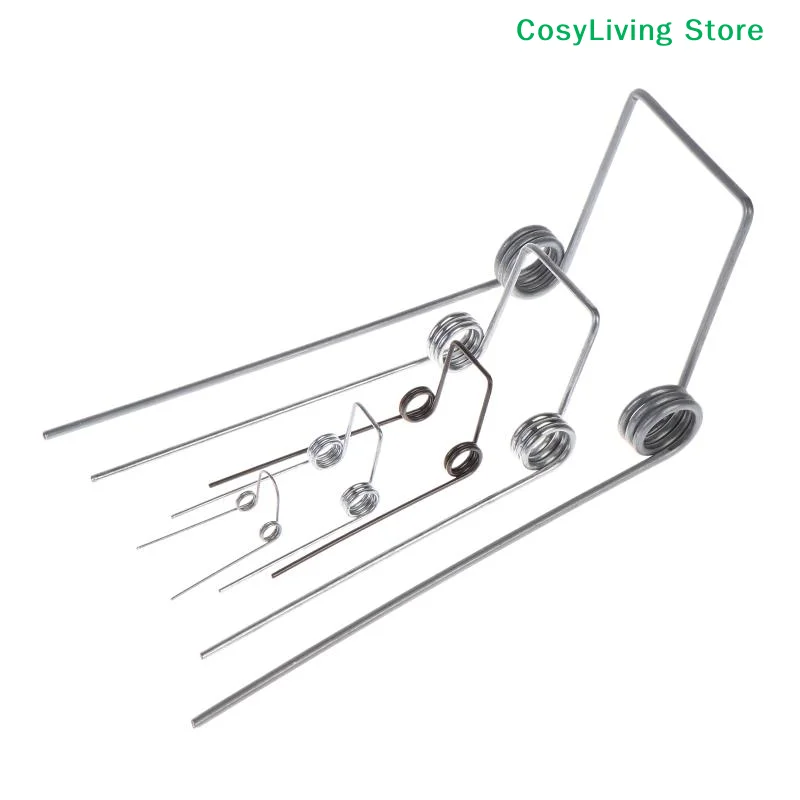 [CL]2Pcs High Quality Crane Hook Safety Accessories Double Torsion Spring Anti Decoupling Device Buckle Torsion Spring[CL]