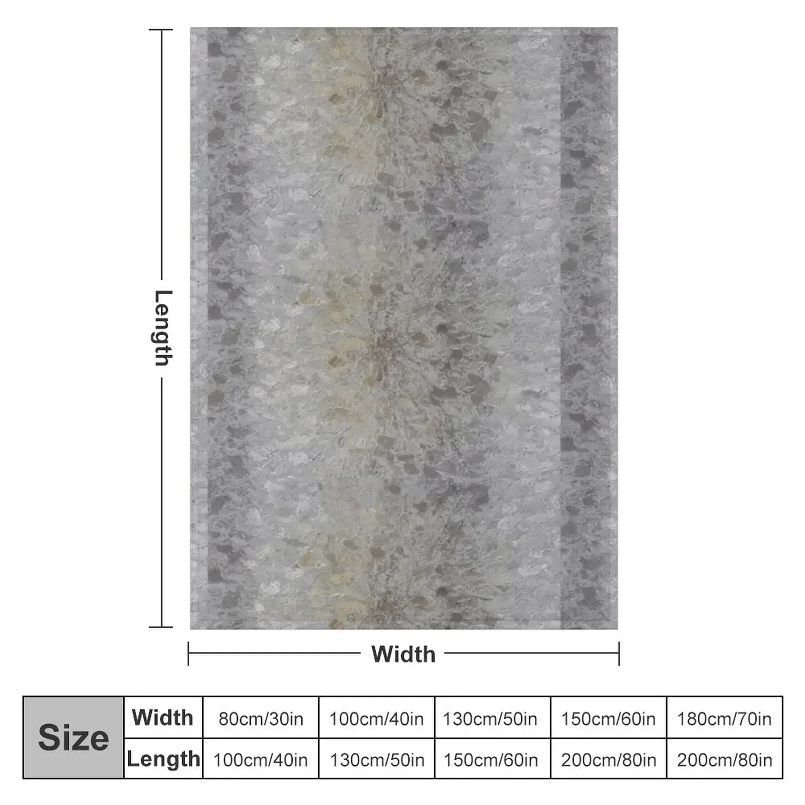 Silver and Gold Throw Blanket couch cozy soft plush fuzzy picnic outdoor blanket